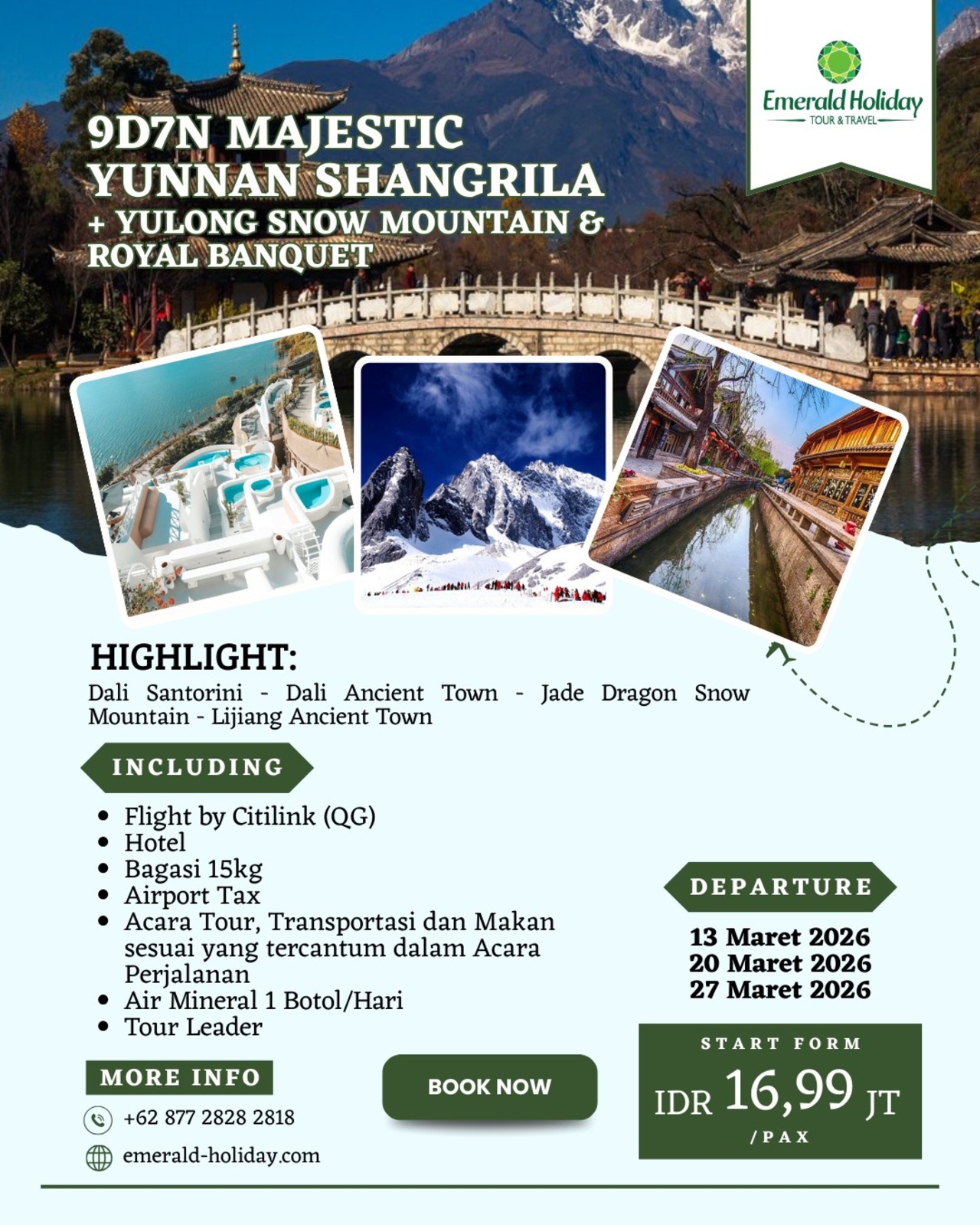 Yulong Snow Mountain & Royal Banquet